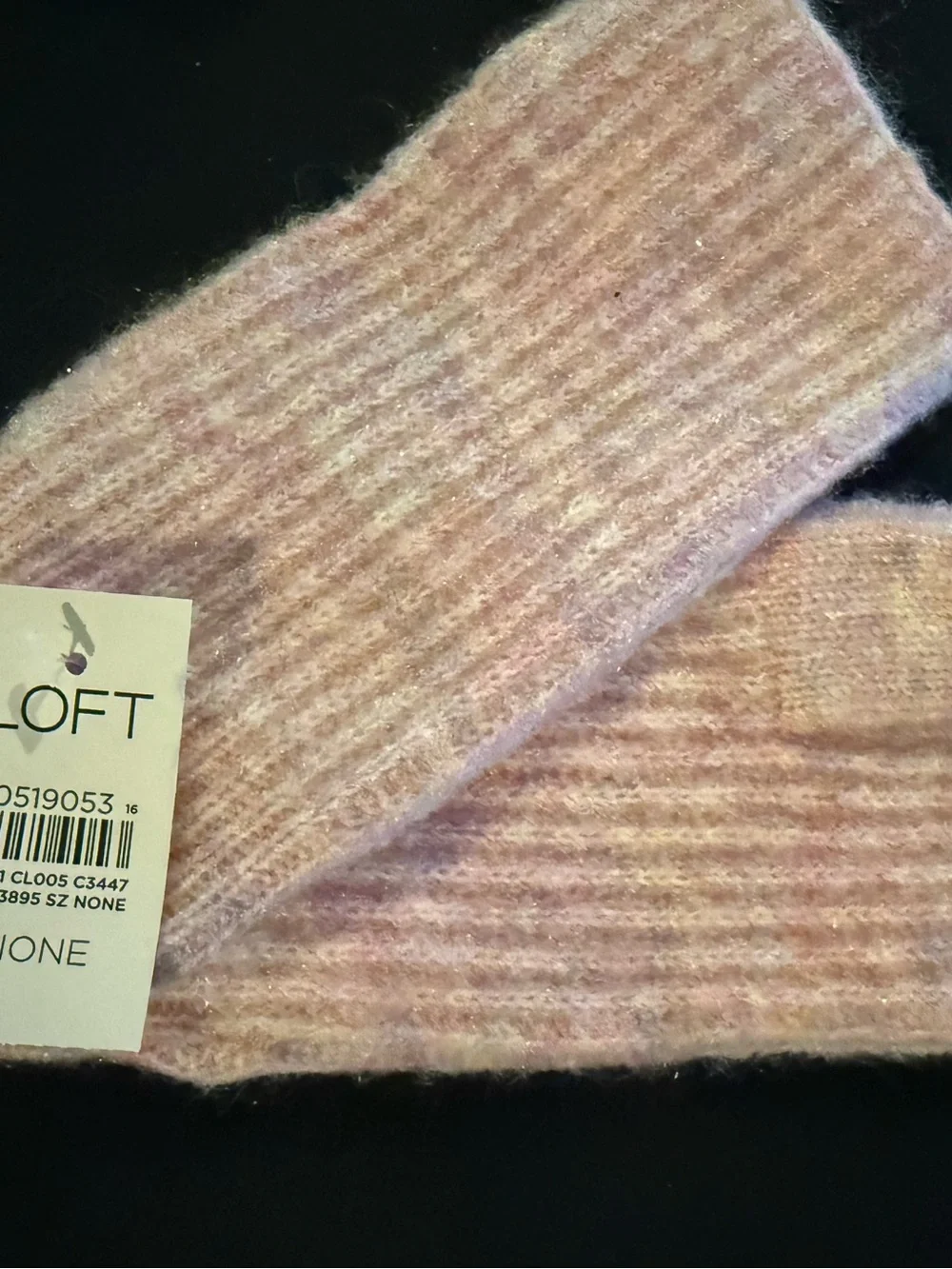 LOFT fingerless gloves  NWT